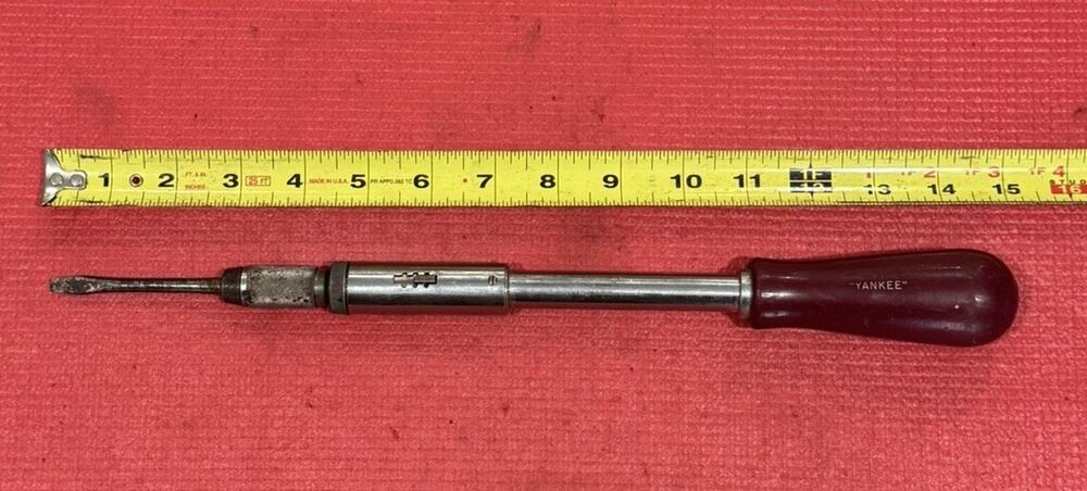 Vintage Stanley YANKEE No. 130A Spiral Ratchet Screwdriver NICE Made in USA